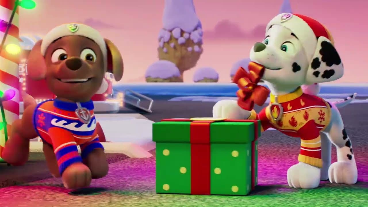 A Paw Patrol Christmas trailer