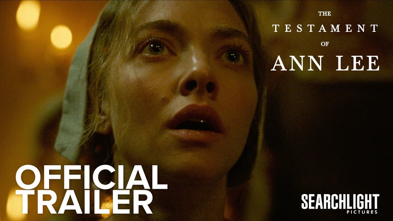 The Testament of Ann Lee trailer