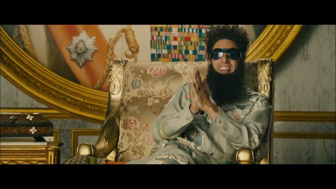 The Dictator trailer